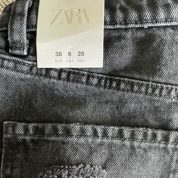 Zara NWT TRF denim shorts - Picture 2 of 3